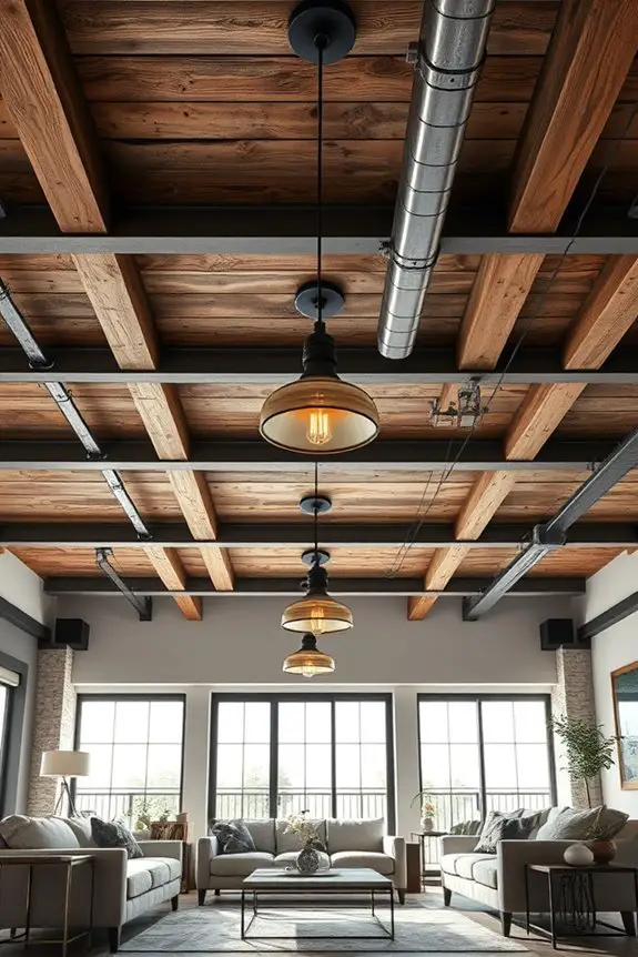 urban industrial ceiling charm