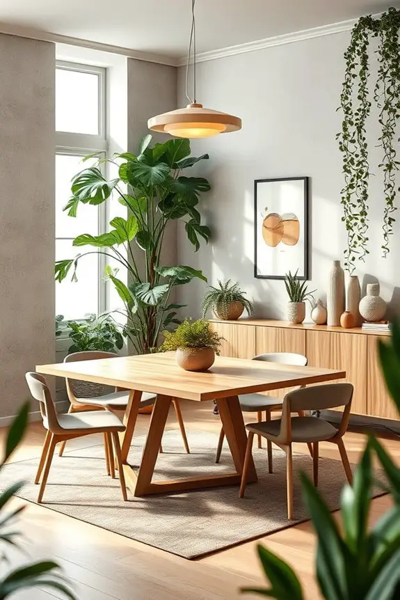 urban jungle dining transformation
