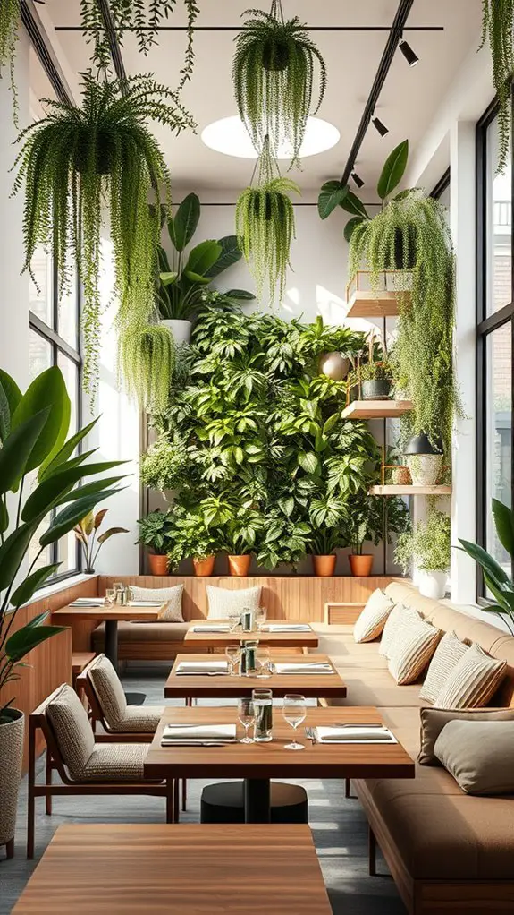 urban jungle restaurant design