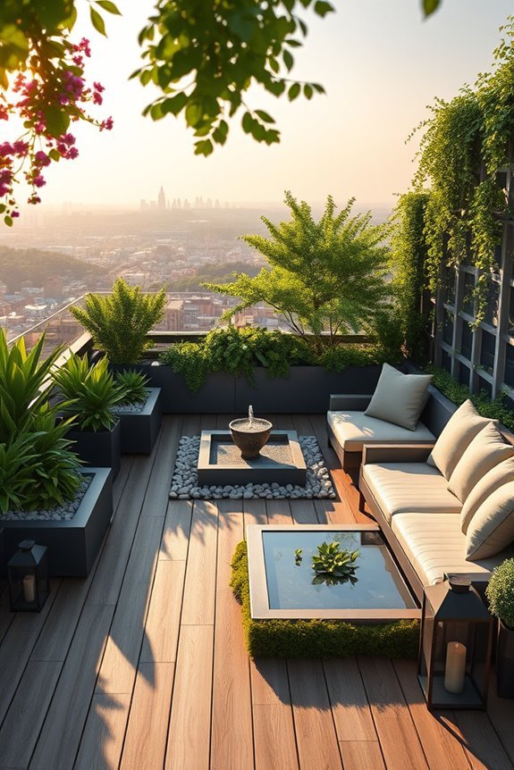 urban rooftop garden design