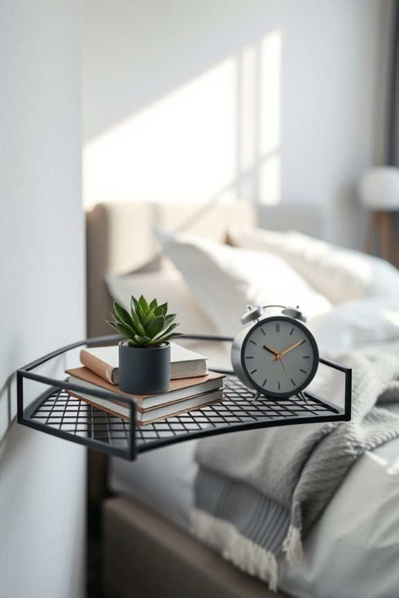 urban stylish wire shelves