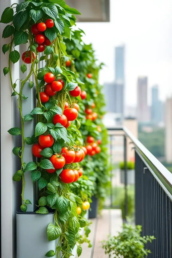 urban vertical vegetable gardening