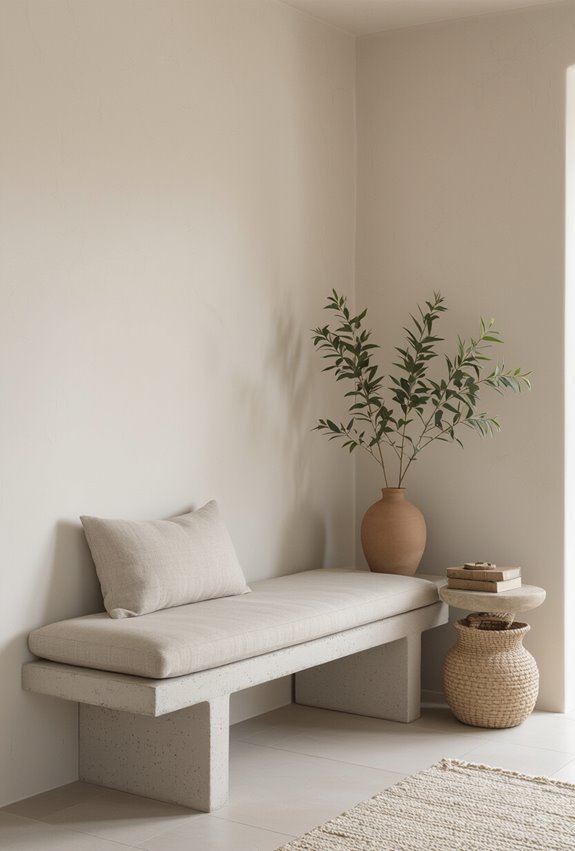 use interior thermal mass