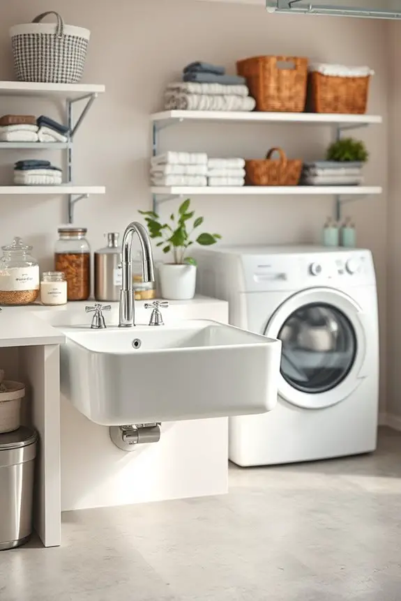 utility sink installation tips