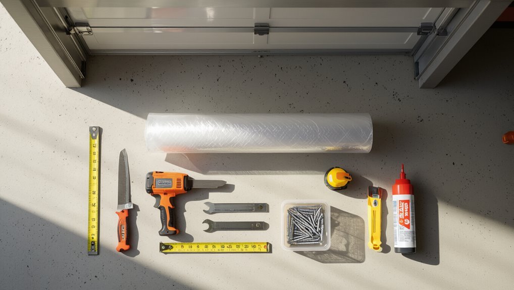 vapor barrier installation supplies