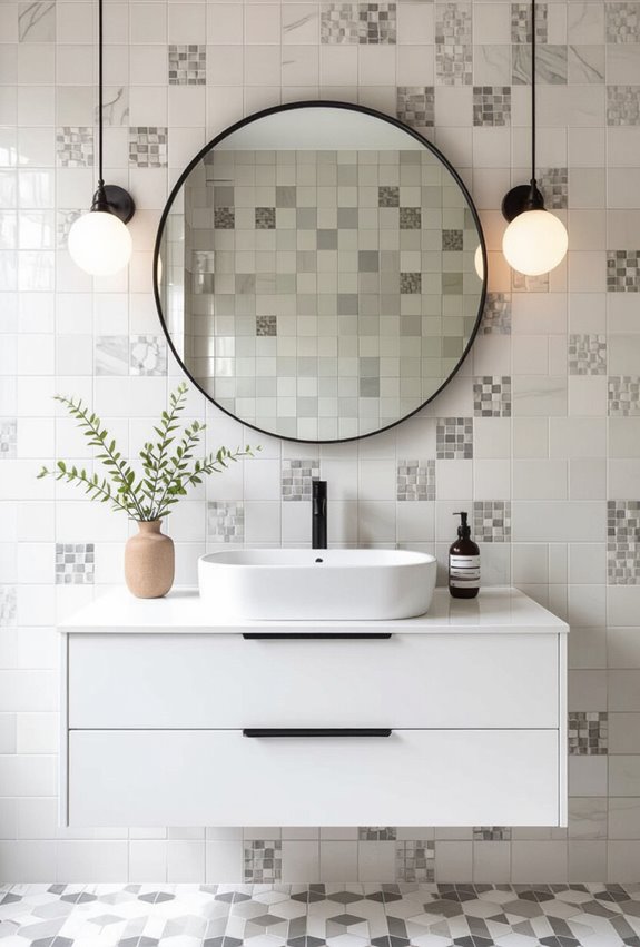 varying tile sizes for rhythm
