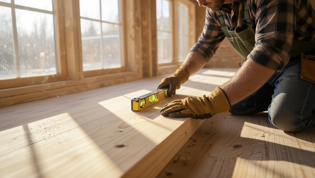 verify joist alignment accurately
