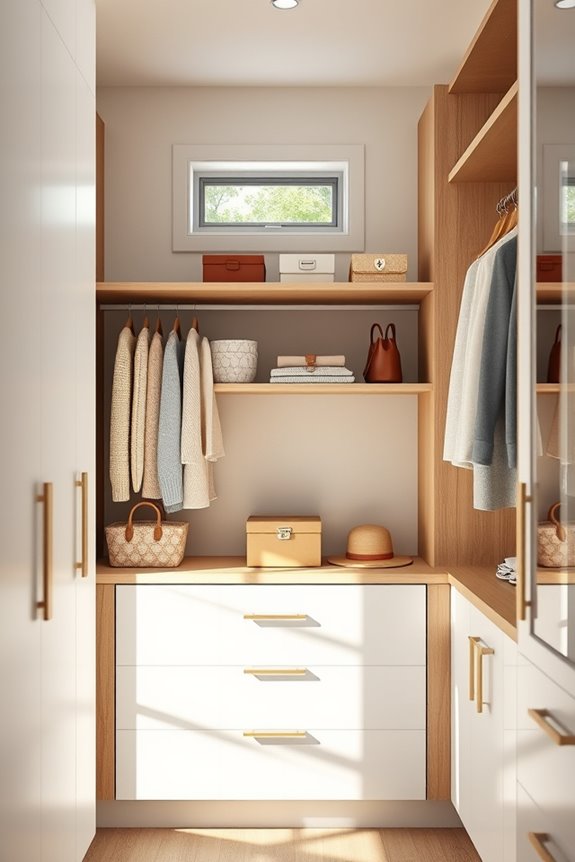 versatile adjustable closet shelving