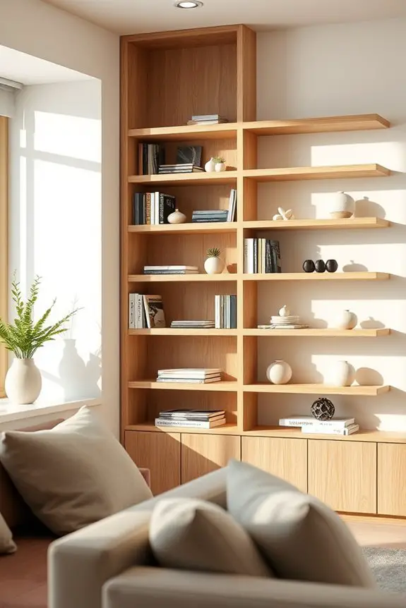 versatile adjustable shelf storage