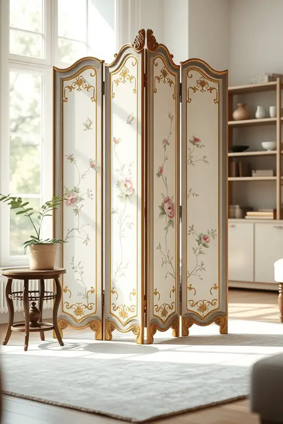 versatile antique folding screens