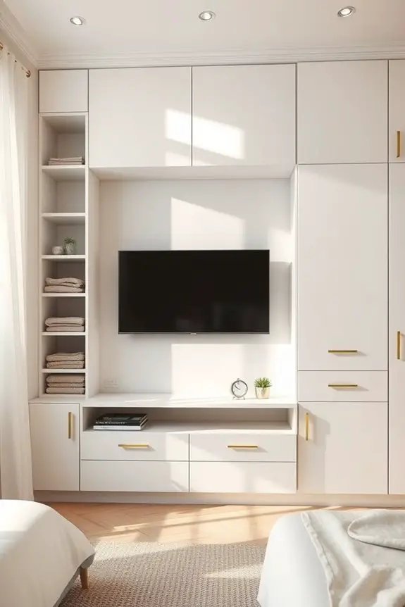 versatile closet wall design