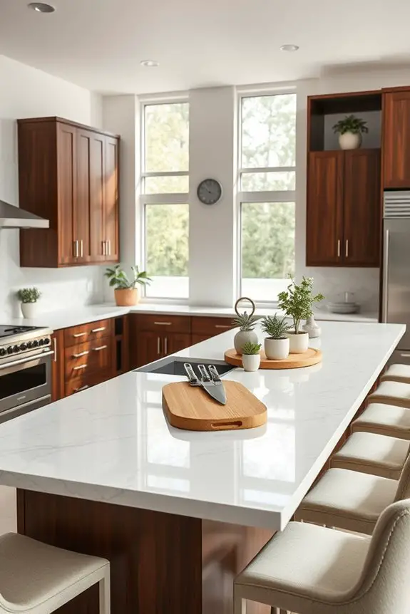 versatile cooking and entertaining island