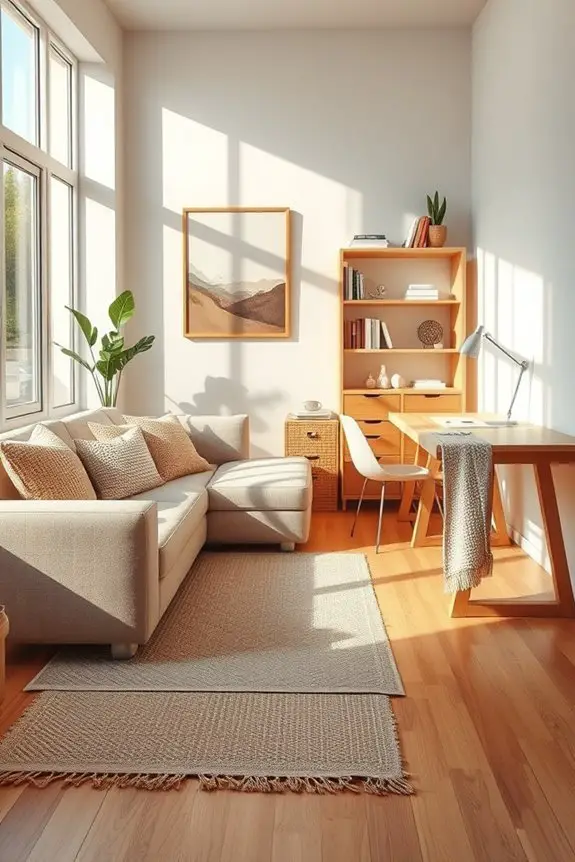 versatile cozy living spaces