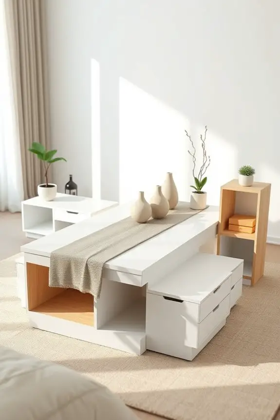 versatile customizable modular table