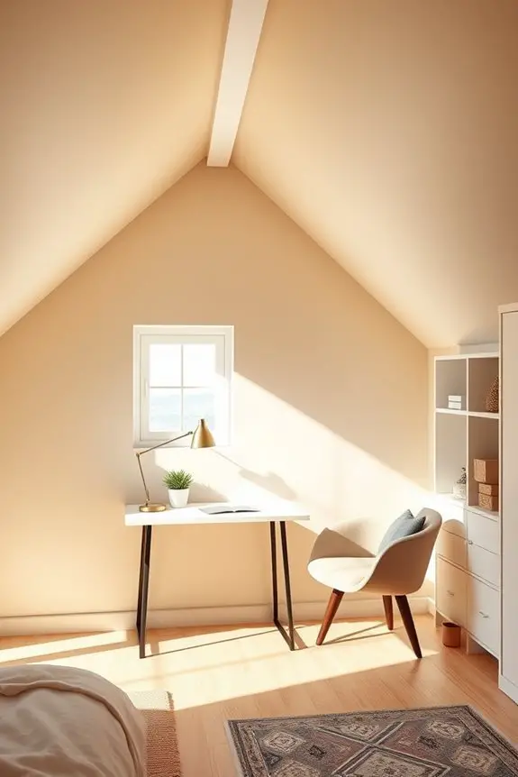 versatile drop down desk solution