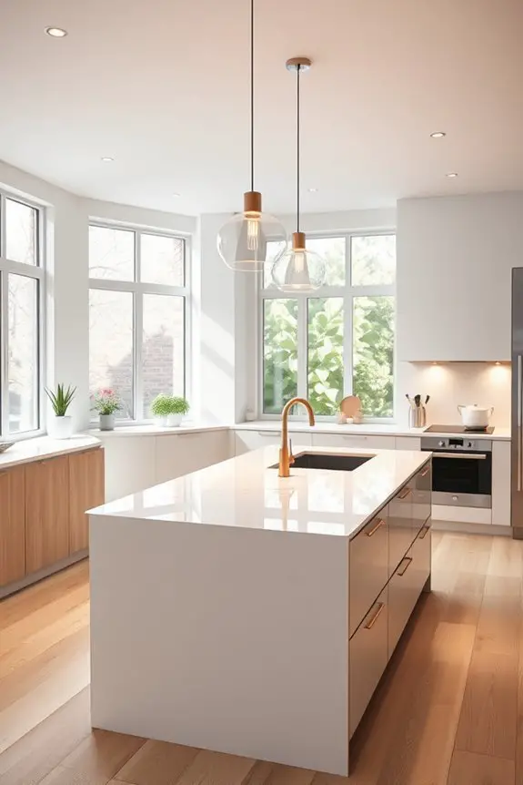 versatile energy efficient kitchen lighting