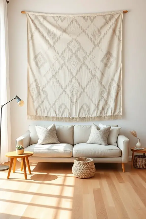 versatile fabric wall decor