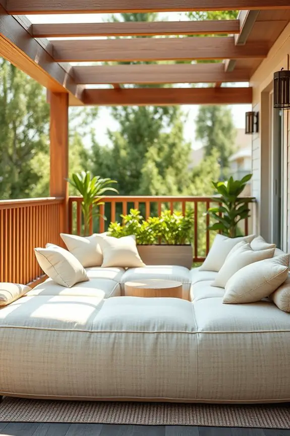versatile ottoman seating arrangements