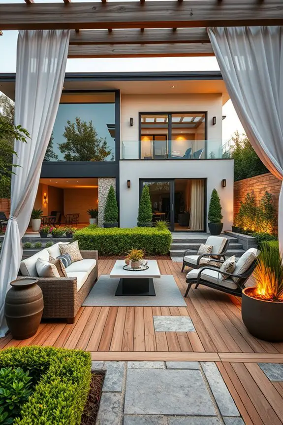 versatile outdoor living designs