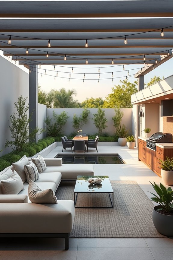 versatile outdoor living spaces