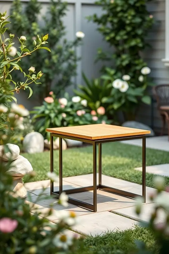 versatile outdoor nesting tables