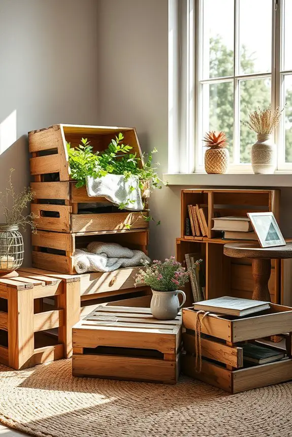 versatile rustic storage solution