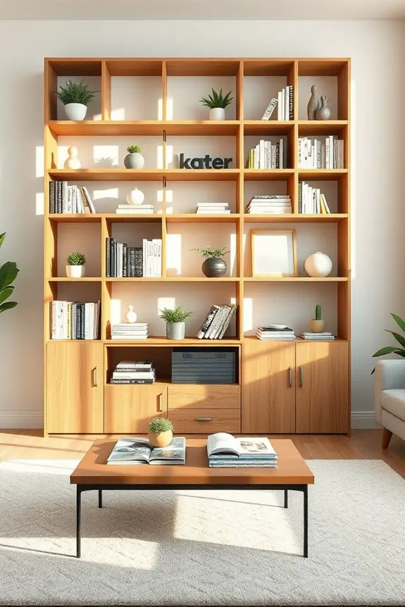 versatile space saving bookshelf furniture