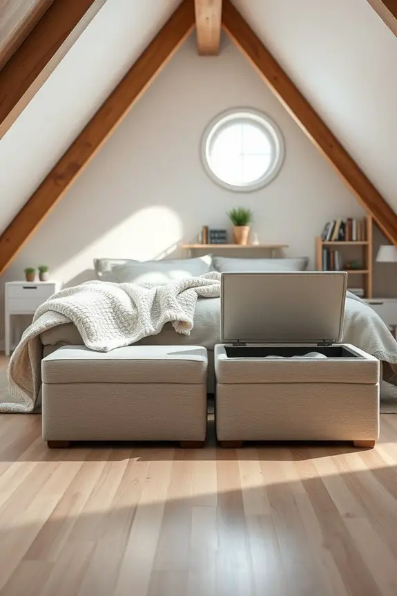 versatile storage ottomans enhance functionality