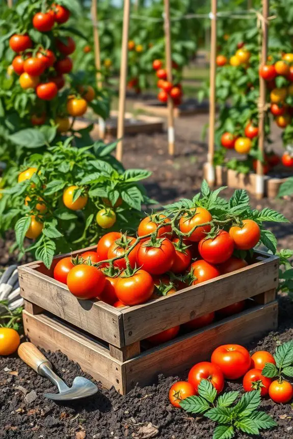 versatile tomatoes thrive together