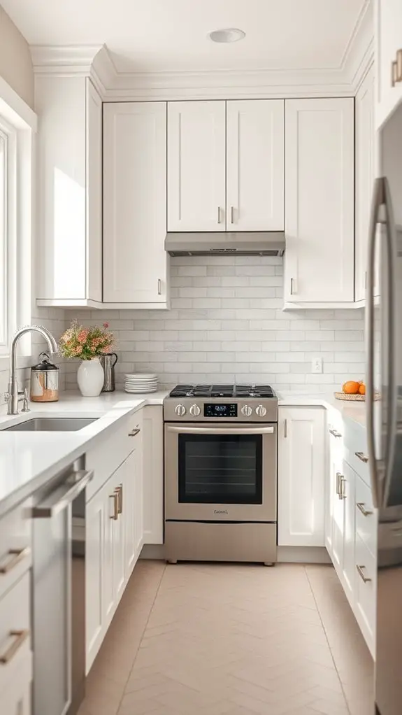 versatile white cabinet styles