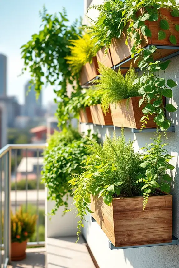 vertical balcony garden planters