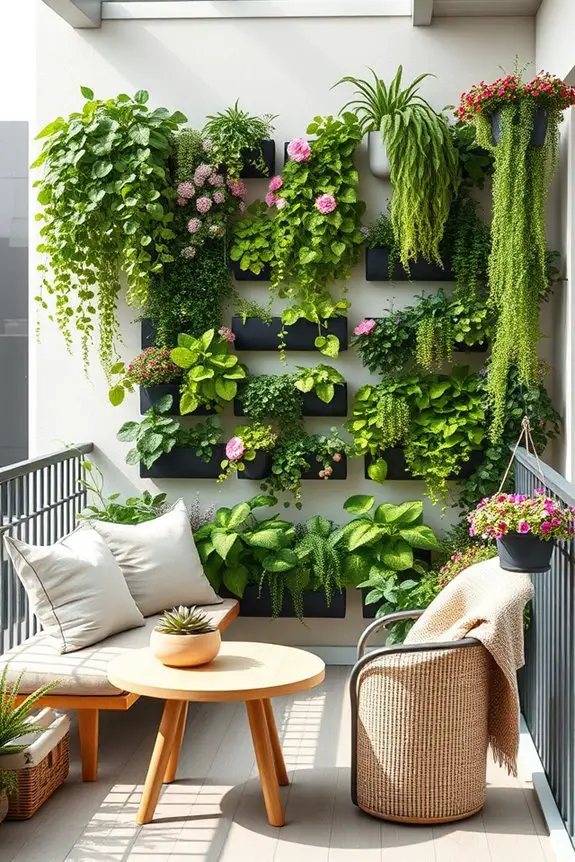 vertical balcony garden solutions