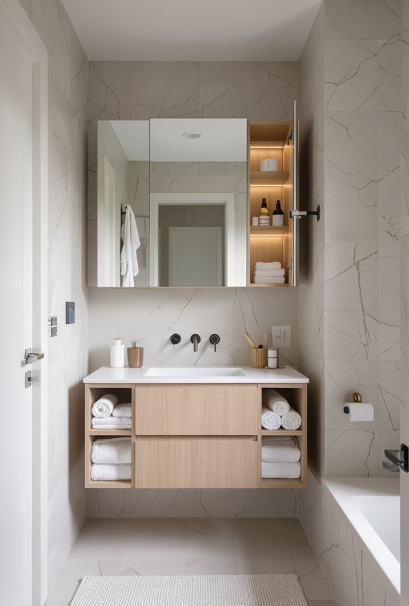 vertical baskets adhesive shelves