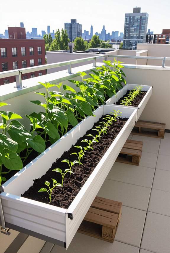 vertical cucumber gardening solution