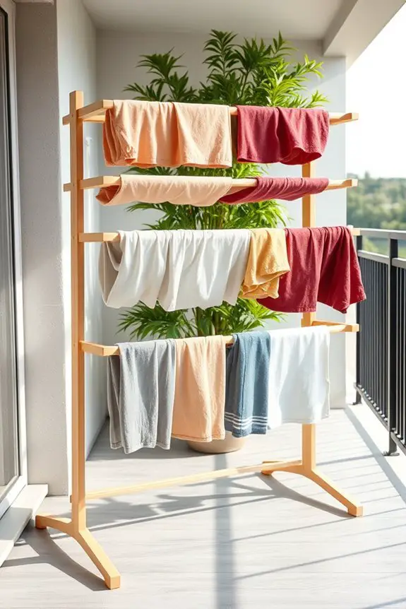 vertical drying station setup