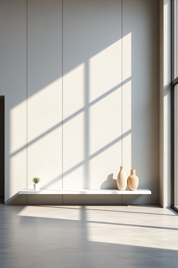 vertical elegance in plaster