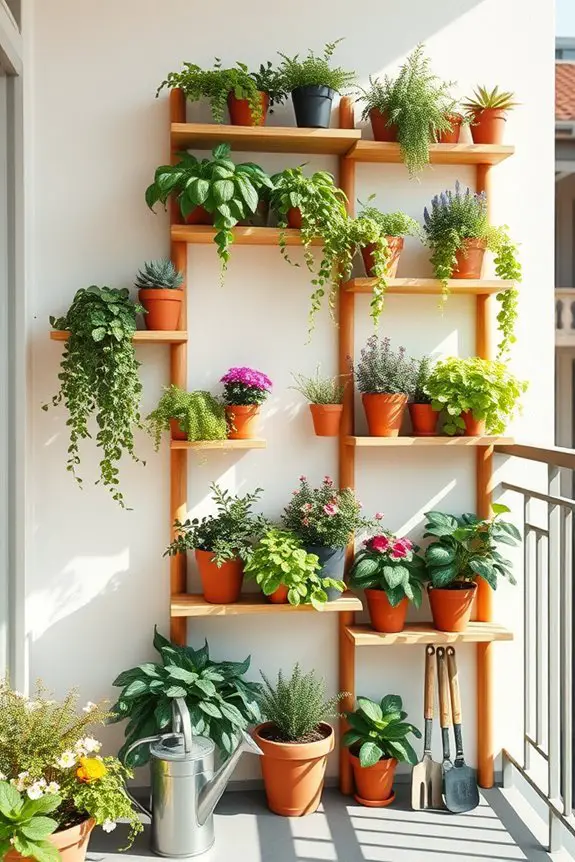 vertical garden space saver
