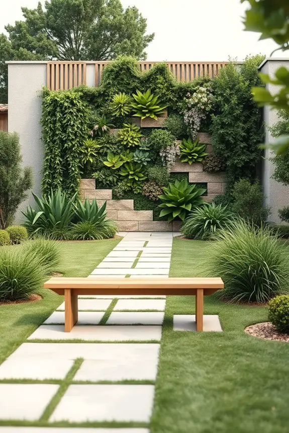 vertical garden wall benefits