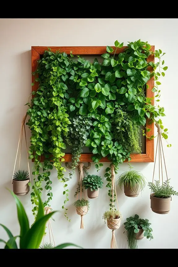 vertical garden wall design