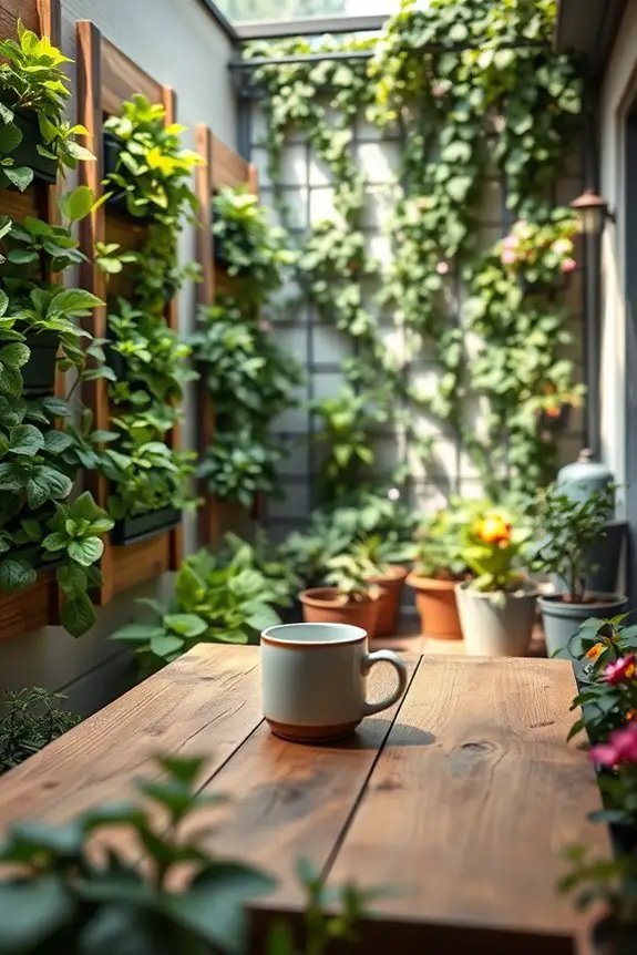 vertical gardens enhance spaces
