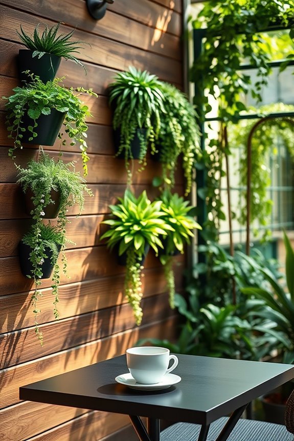 vertical gardens maximize space
