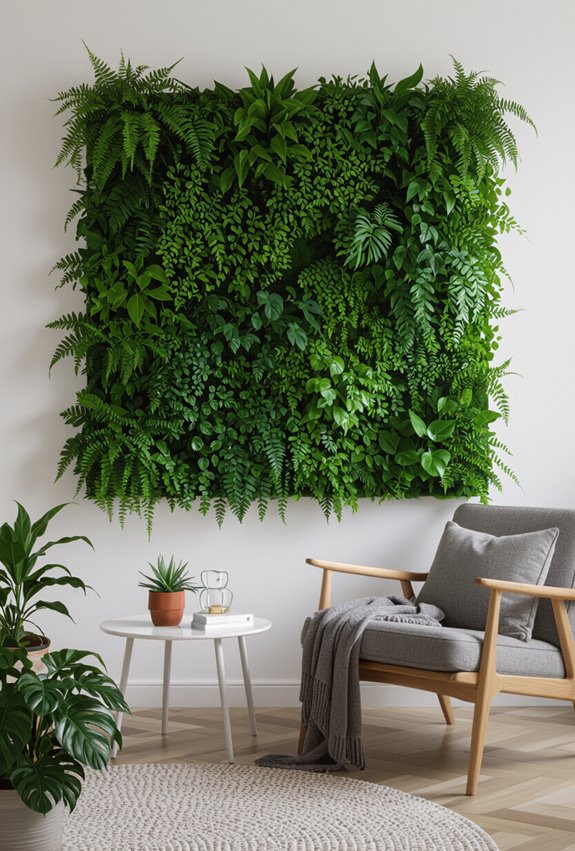 vertical green wall care