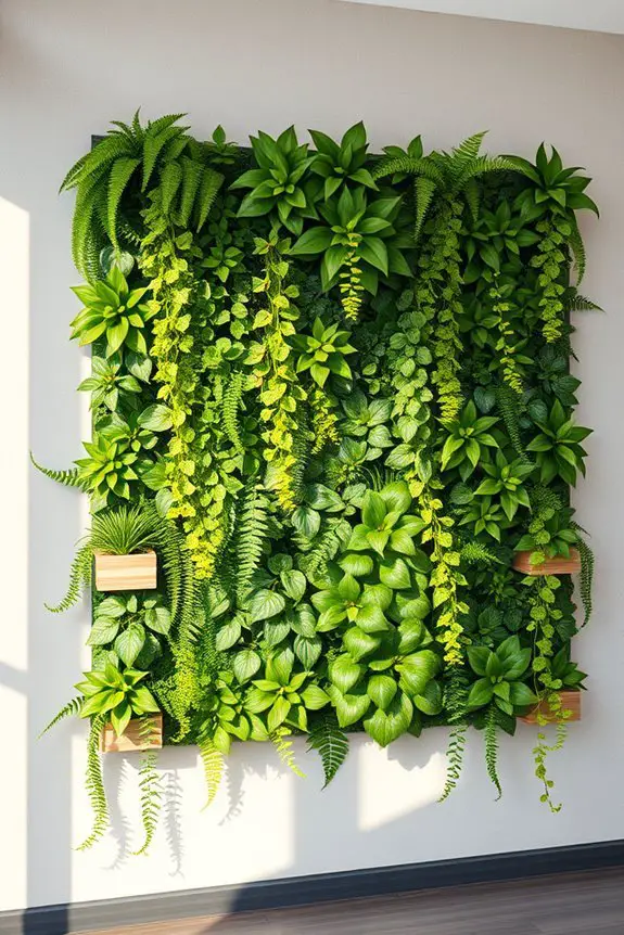 vertical greenery space solution