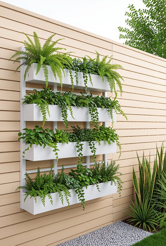 vertical living wall garden