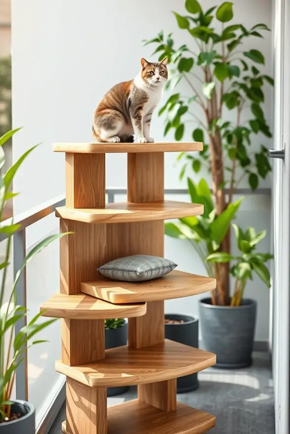 vertical playground for cats