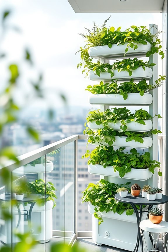 vertical space for gardening