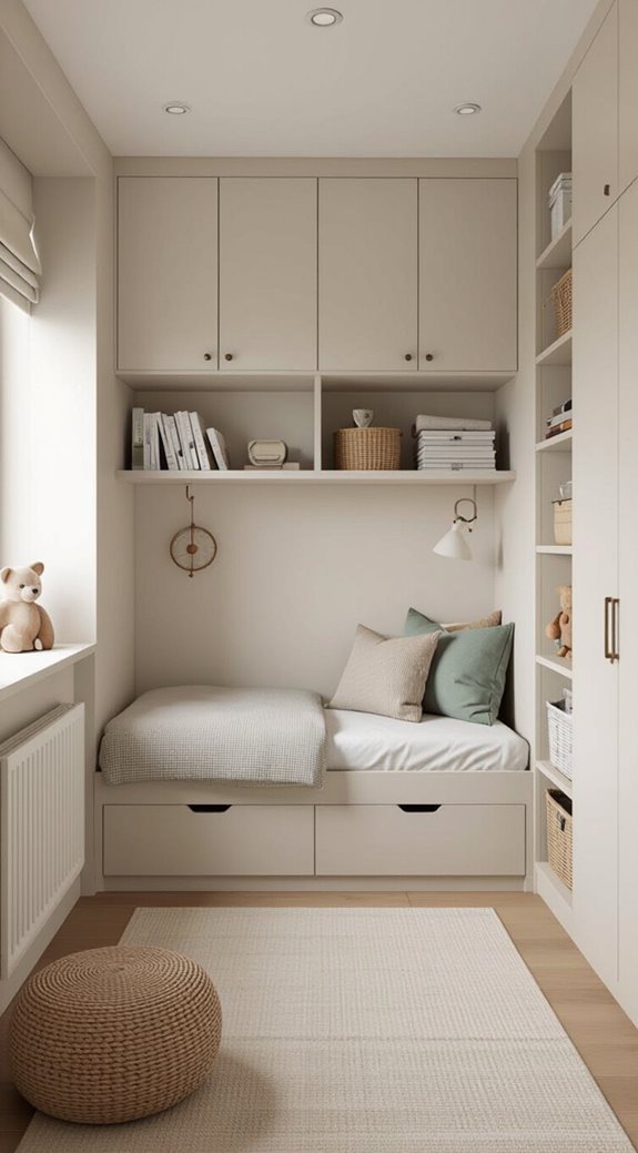 vertical storage for organization