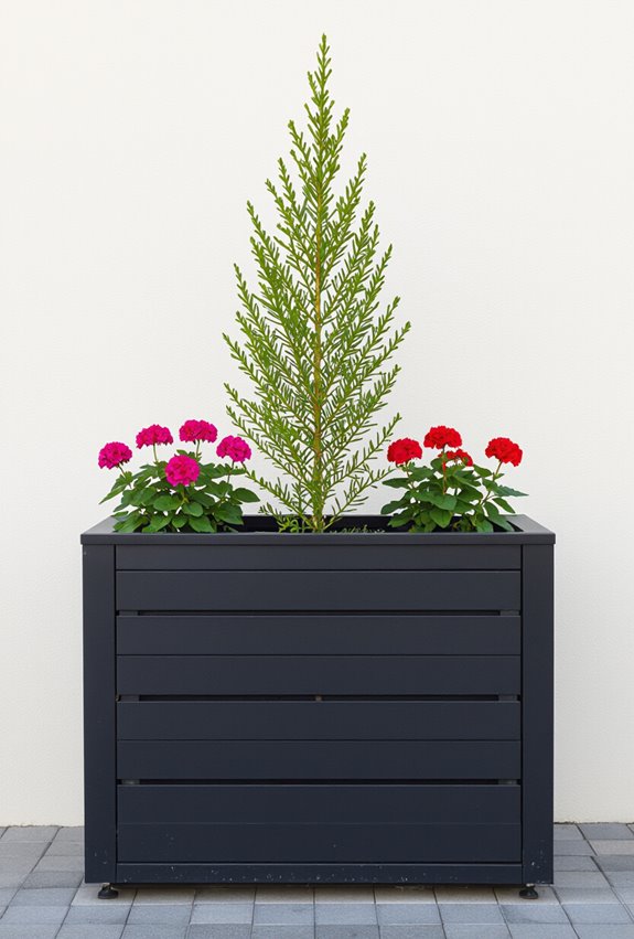 vertical ventilated ac planter