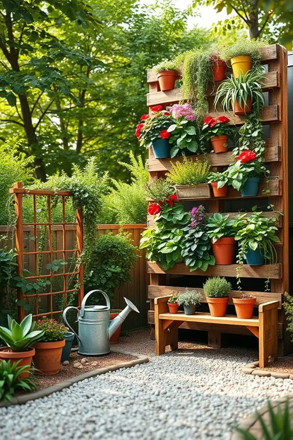 vertical wall planter garden
