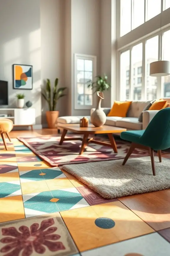 vibrant and unique flooring options